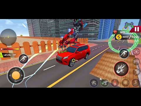 Car Robot Flying Drone Dragon Transform Game 2021 #4 - Android Gameplay