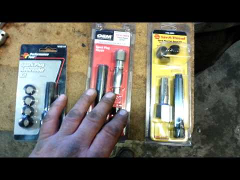 Spark plug repair kits.