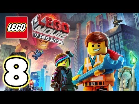 LEGO Movie Videogame Walkthrough PART 8 [PS3] Lets Play Gameplay TRUE-HD QUALITY