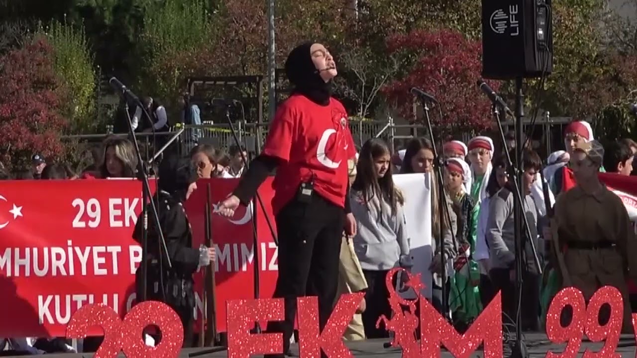 Bafra'da Cumhuriyet Bayramı kutlaması