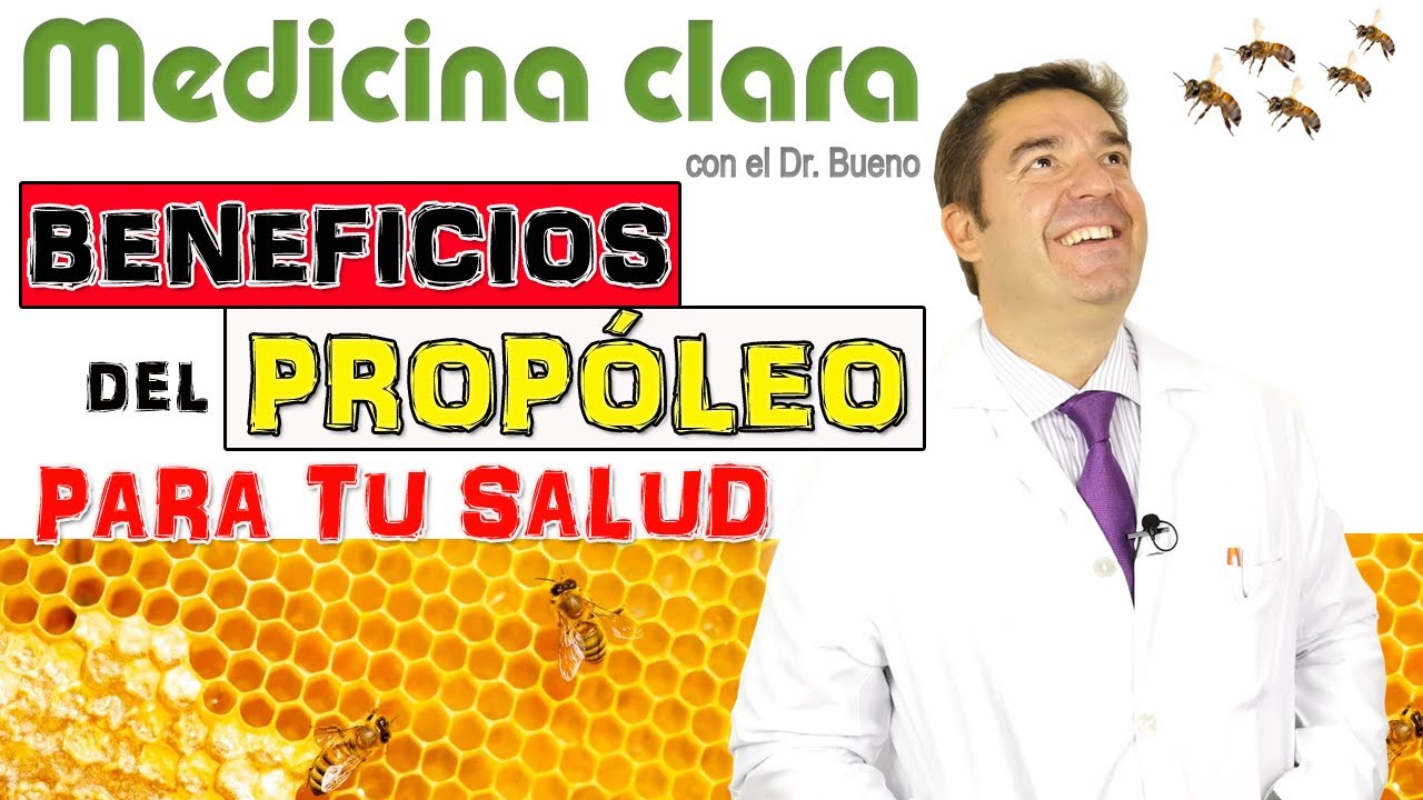 PROPOLEO de las ABEJAS y sus BENEFICIOS para la SALUD | Medicina Clara