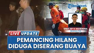 Jasad Jauhari Ditemukan Tersangkut di Jaring Ikan Sungai Mendo Bangka, Diduga Tewas Diserang Buaya