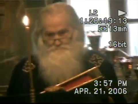 Prohodul Domnului - 2006 - Părintele Justin Pârvu