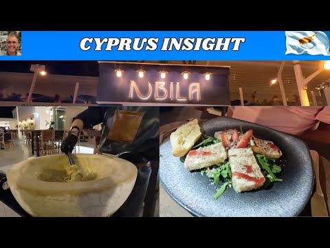 Experience Luxury Dining at Nubila Restaurant in Protaras, Cyprus.