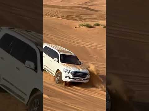 Toyota Land Cruiser Dubai 🏜 desert safari land cruiser off road capability 4x4 #dubai #toyota #car