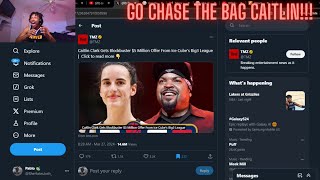 Ice Cube Offers Caitlin Clark 5MILL To Play In Big 3 vs $80,0000 WNBA Salary (SHOULD SHE ACCEPT???)