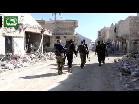 جولة ميداني في نقاط جبهة كرم الطراب مع قائد تجمع فاستقم كما أمرت وبعض القادة العسكريين