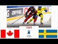 Canada vs. Sweden FULL HIGHLIGHTS | 2024 U18 Men's Worlds