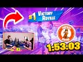 *NEW* LONGEST Game in Fortnite (RECORD)