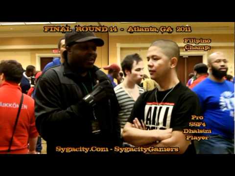 Final Round XIV Interviews: Pt. 2 - Filipino Champ (Dhalsim Player)