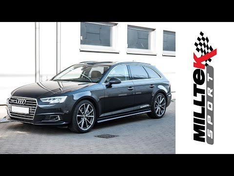 Audi A4 B9 2.0 TFSI | Wydech Milltek Sport Cat-back Road+ exhaust | Wydechowe.pl