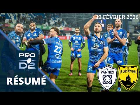 Pro D2: Vannes vs Carcassonne highlights - Round 20, 2025/26 Season