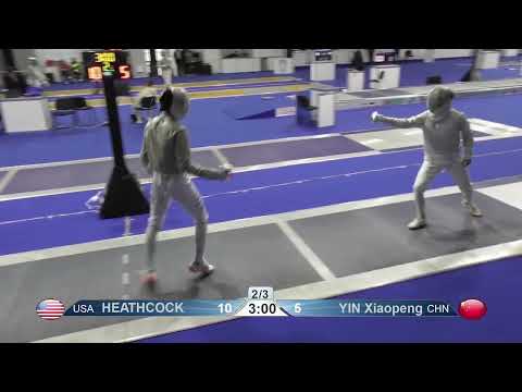 2023 Day01 T08 01 M S Individual Junior Plovdiv BUL CHM BLUE YIN CHN vs HEATHCOCK USA