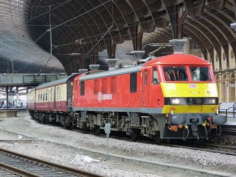 Class 90 Electric Locomotives Compilation