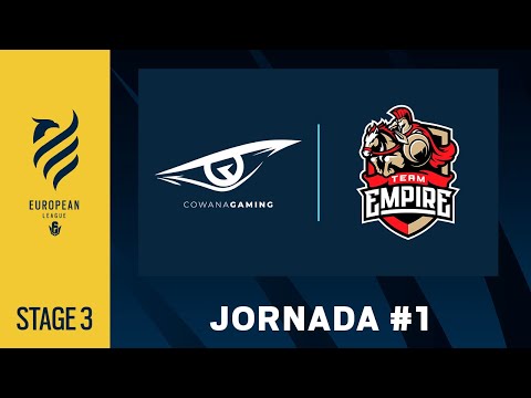 European League 2021 - Jornada 1 - Cowana Gaming vs Team Empire - Stage 3 - #R6EUL​​​​