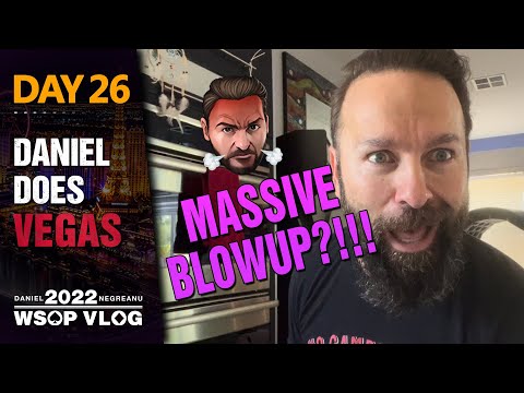 WARNING: MASSIVE BLOWUP?!!! Caught on Camera - 2022 WSOP Poker Vlog Day 26