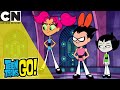 When The Titans Helped The Power Puff Girls Teen Titans Go Cartoon Network UK