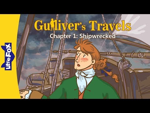 Gulliver's Travels 1: Learn English with Animated Stories by Little Fox