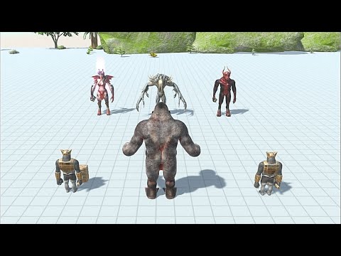 Boss & 2 Mini boss Tournament - Animal Revolt Battle Simulator