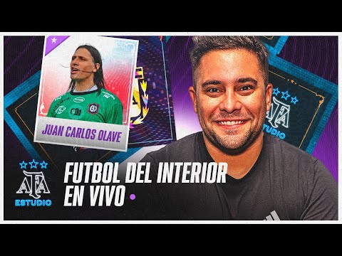JUAN CARLOS OLAVE en AFA ESTUDIO INTERIOR con Chicho Pereiro | EN VIVO