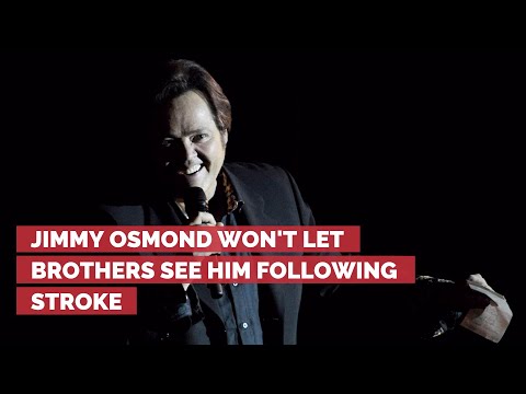 Jimmy Osmond Wants Space After Serious Stroke