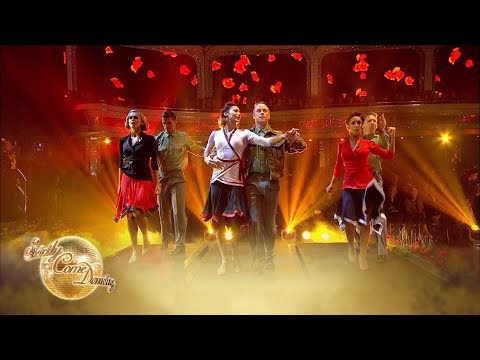 The Pro Dancers perform an emotional tribute on Remembrance Sunday - Strictly Come Dancing 2017