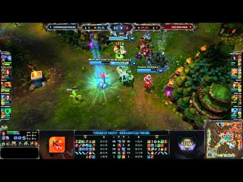 Copenhagen Wolves vs Tick Trick and Duck Map 2 - EUW Challenger Series 9 - League of Legends