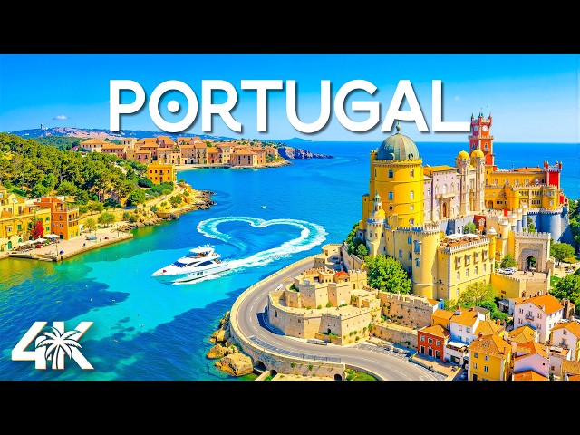 Portugal 4K Drone Footage | Algarve Coast, Golden Cliffs & Atlantic Paradise SDDEFAULT Thumbnail