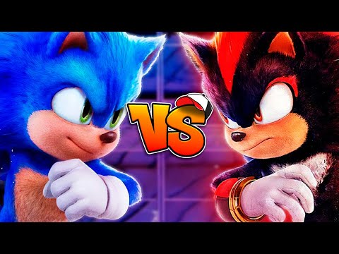 🟦Sonic Vs Shadow⬛ (Sonic 3) - Batalha de rap