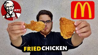 KFC vs MCDONALD'S - Fried Chicken | Really McDonalds is more delicious than Kfc? Crispy chicken fry