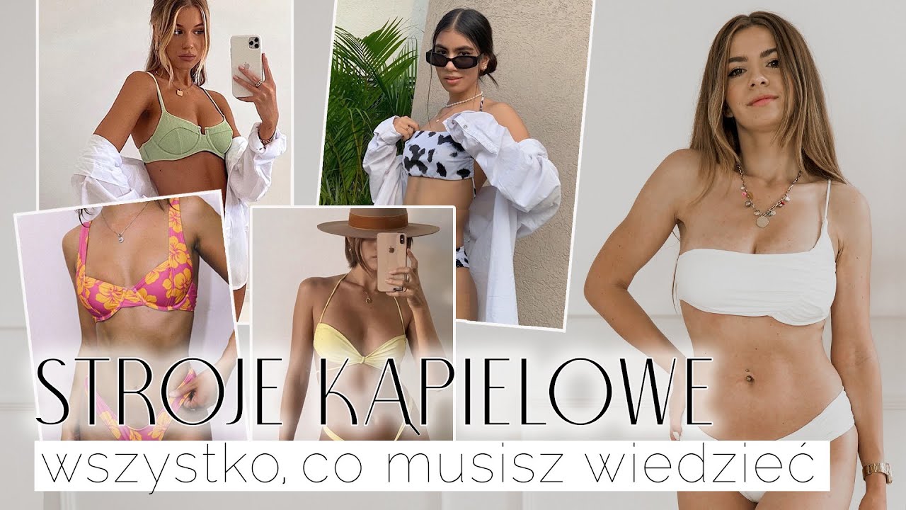 🔥 ZNAJDŹ IDEALNY STRÓJ KĄPIELOWY 🍑 | TRIKI, TRENDY LATO 2021