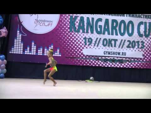 Sandra Vlchek - Влчек Сандра KANGAROO CUP 19/10/13 - 2006гр