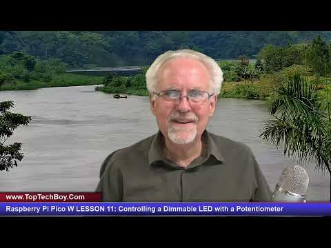 Raspberry Pi Pico W LEZIONE 11: Controllo di un LED dimmerabile con un potenziometro