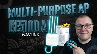 Outdoor! Multi Use AP! BE5100 WAV LINK Setup Video