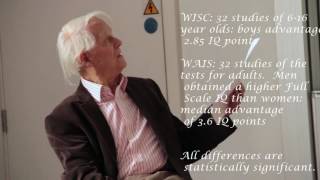 Sex differences in intelligence - Richard Lynn