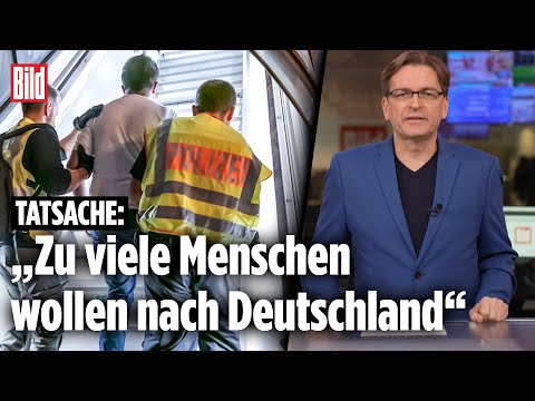 400 Flüchtlinge in 500-Seelen-Ort: „Vertrauen in die Politik ist weg“ | BILD-Kommentar Claus Strunz