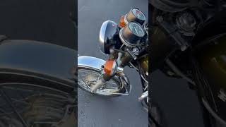 1972 Honda CB350 Gauges Overview in Idle