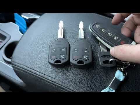 How to Program Key Fobs on a 13-15 Ford Police Interceptor Utility (PIU)