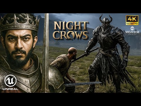 ⚔️ Knight of Death Was UNSTOPPABLE… Until Now 😱 | Night Crows Epic Boss Fight | WickVerse 4K 