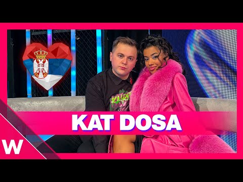 🇷🇸 Kat Dosa "Tajni začin" INTERVIEW before Pesma za Evroviziju SF2 | Serbia Eurovision 2024