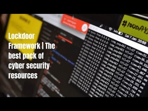 🔐 Lockdoor Framework : A Penetration Testing framework with Cyber Security Resources