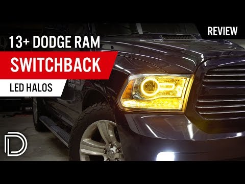 2013+ Dodge Ram Switchback LED Halos by Diode Dynamics