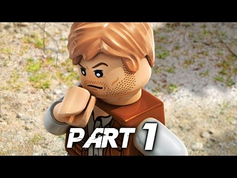 LEGO Jurassic World Video Game Walkthrough Gameplay Part 1 - Prologue (PS4)