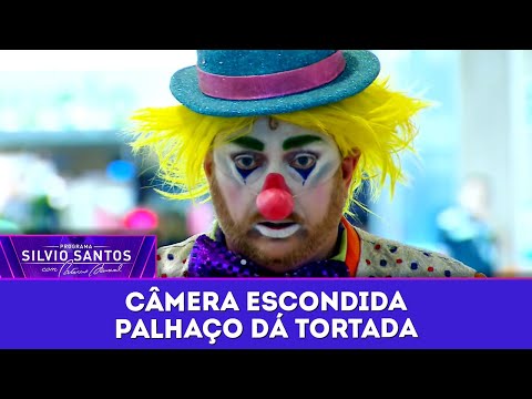 Palhaço dá Tortada | Câmeras Escondidas (06/03/25)