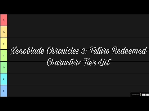 Xenoblade Chronicles 3: Future Redeemed Characters Tier List