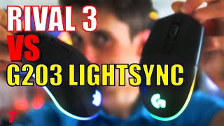 Video thumbnail for Logitech G203 Lightsync vs SteelSeries Rival 3 - The Budget Gaming Mouse YOU Should Buy (Comparison) by Tekify