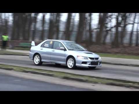 Marcin Kowal / Maciej Ozdoba - Mitsubishi Lancer Evo IX - 4 Runda KWC Tor Służewiec 02-03-2014