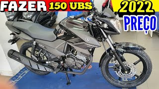 🟥 YAMAHA FAZER 150 2022 ✅PREÇO ✅CONSUMO ✅EQUIPAMENTOS