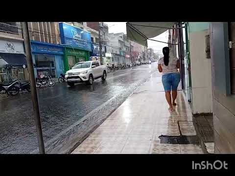 deu uma chuva boa em Cacule Bahia 