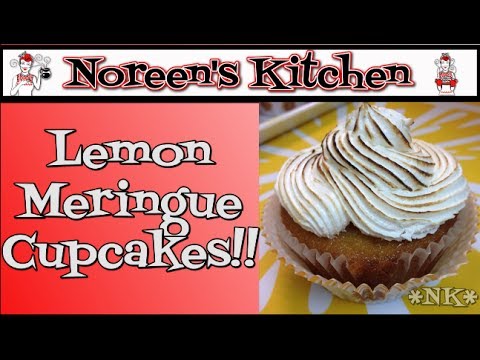 Lemon Meringue Cupcakes Recipe ~ Noreen's Kitchen
